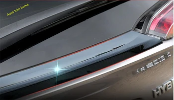 Lapetus Spoiler Traseiro Cauda Protecção pára-choques Chapa de Estilo Capa de Guarnição de Ajuste Para o Toyota C-RH CHR 2016 2017 2018 2019 2020 / ABS